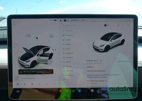 2022 Tesla Model Y Performance Dual Motor All-Wheel Drive from USA, damaged, VIN 7SAYGDEF9NF382723